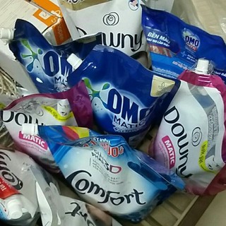 Nước giặt, xả các loại omo, comfort