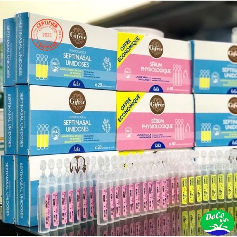 Nước muối sinh lý Gifrer Pháp