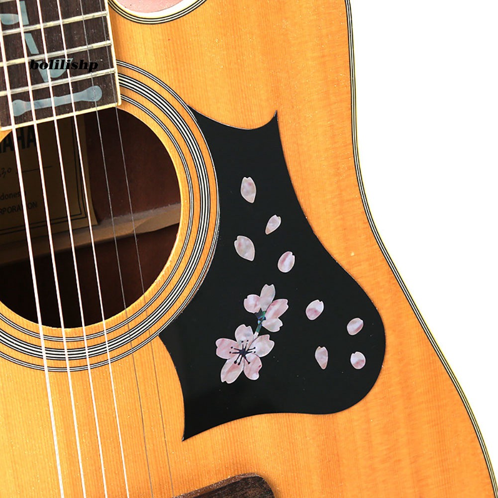Miếng Dán Hình Cánh Hoa Anh Đào Trang Trí Đàn Guitar Bass Ukulele