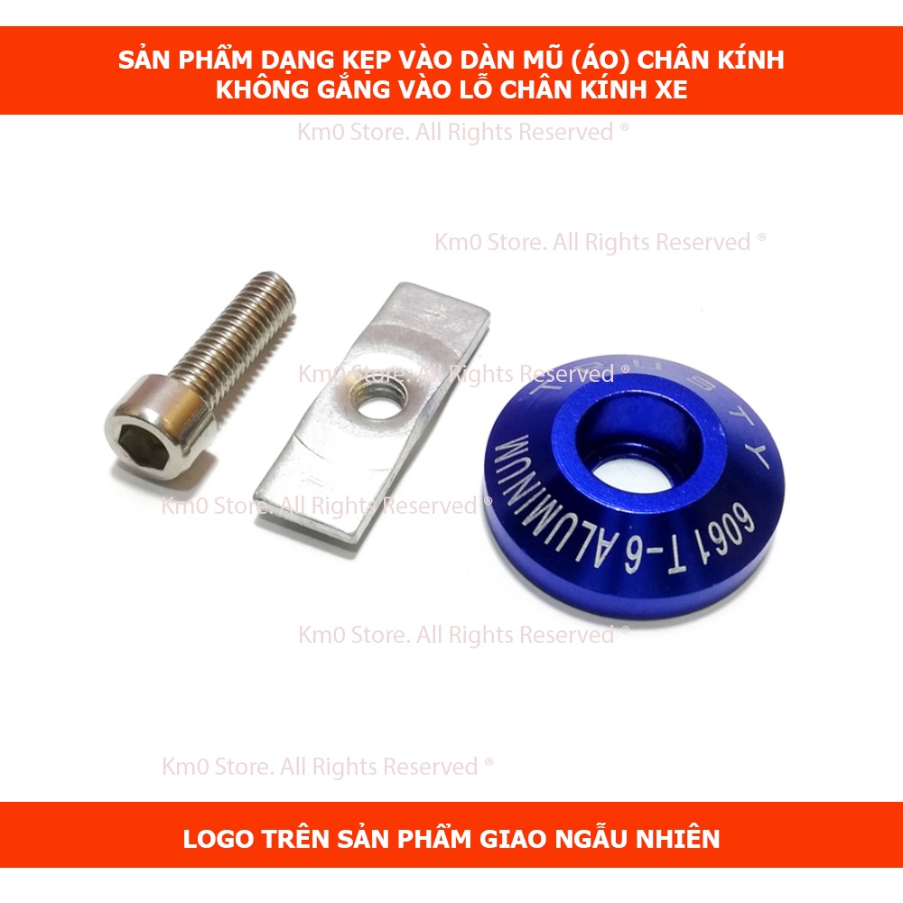 01 Ốc Chân Kính Chiếu Hậu SH MODE Nhôm Đúc