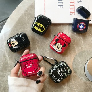 Vỏ Bảo Vệ Hộp Sạc Tai Nghe Airpods 1 / 2 Thiết Kế Đáng Yêu
