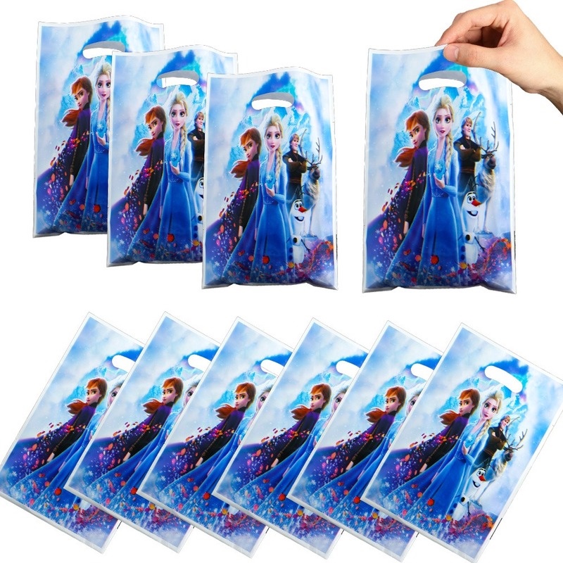 Khăn Trải Bàn In Hoạt Hình Frozen Mùa 2 Dùng Một Lần Trang Trí Tiệc Sinh Nhật