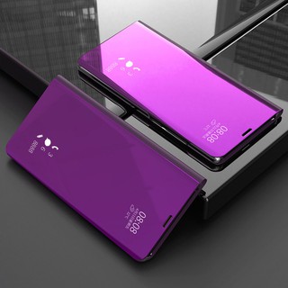 Bao da nắp gập mặt gương kiểu dáng thời trang cho OPPO F9 F7 F5