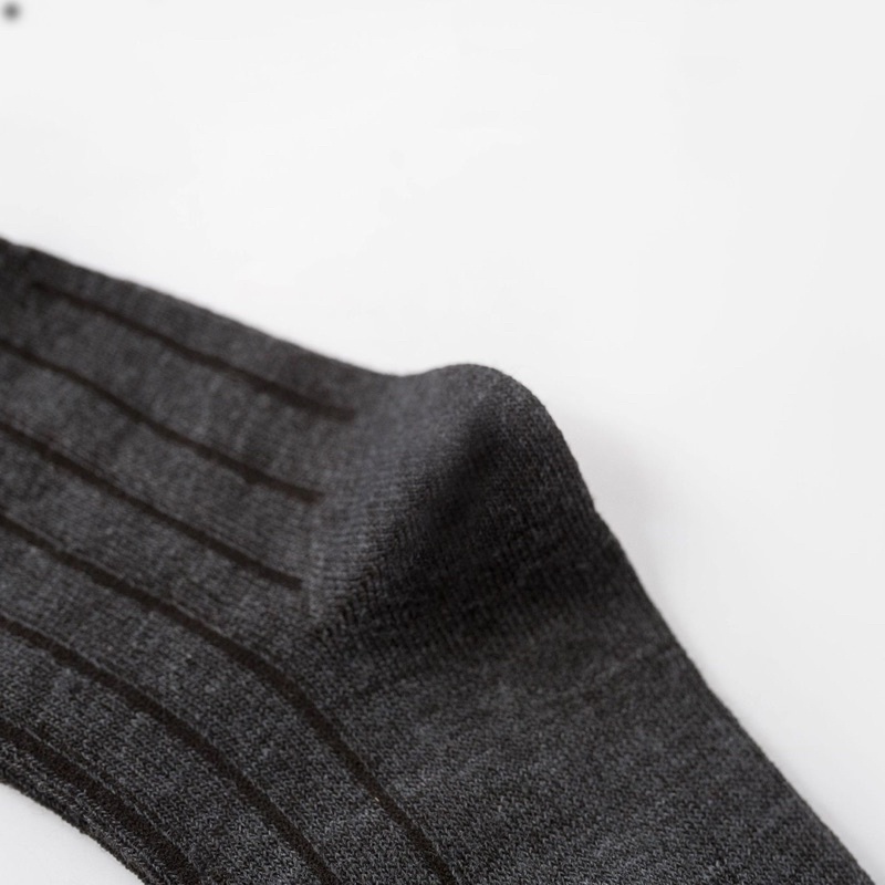 [Tonashoe] Tất Lửng Trơn Họa Tiết Sọc Đủ 5 Màu