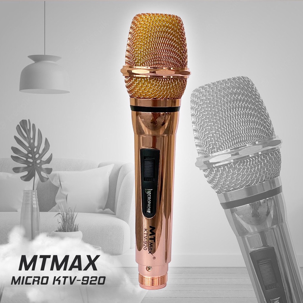 TRỌN BỘ COMBO karaoke thu âm livestream Mixer F4 + Micro KTV 920 hút âm siêu hay  dễ sd