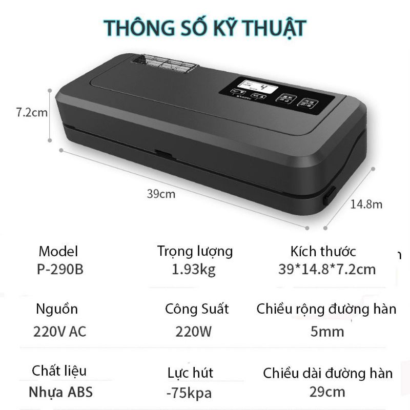Máy hút chân không P_290B