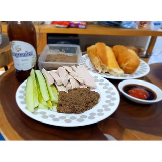 Pate gan heo nhà làm