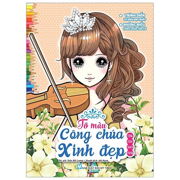 Sách - Tô Màu Công Chúa Xinh Đẹp - Công Chúa Đoan Trang