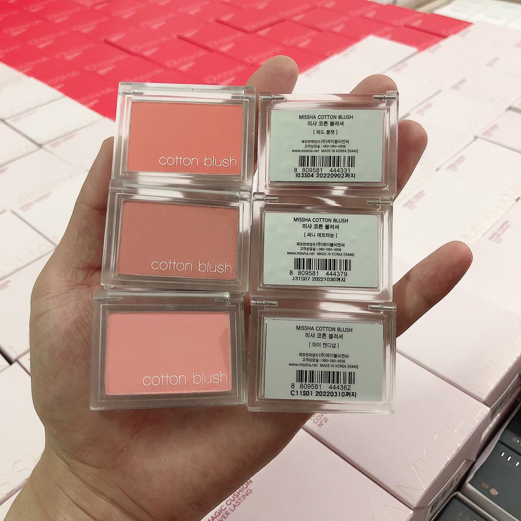 Phấn Má MISSHA Cotton Blush 4g