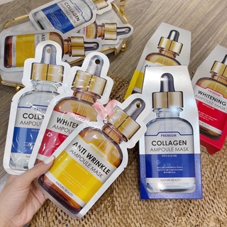 [LẺ 1 MIẾNG] Mặt Nạ Tinh Chất Tế Bào Gốc NATURE BEAUTY PREMIUM AMPOULE MASK