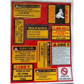 Tem logo decal - Tem nổi - Tem dán xe - 21