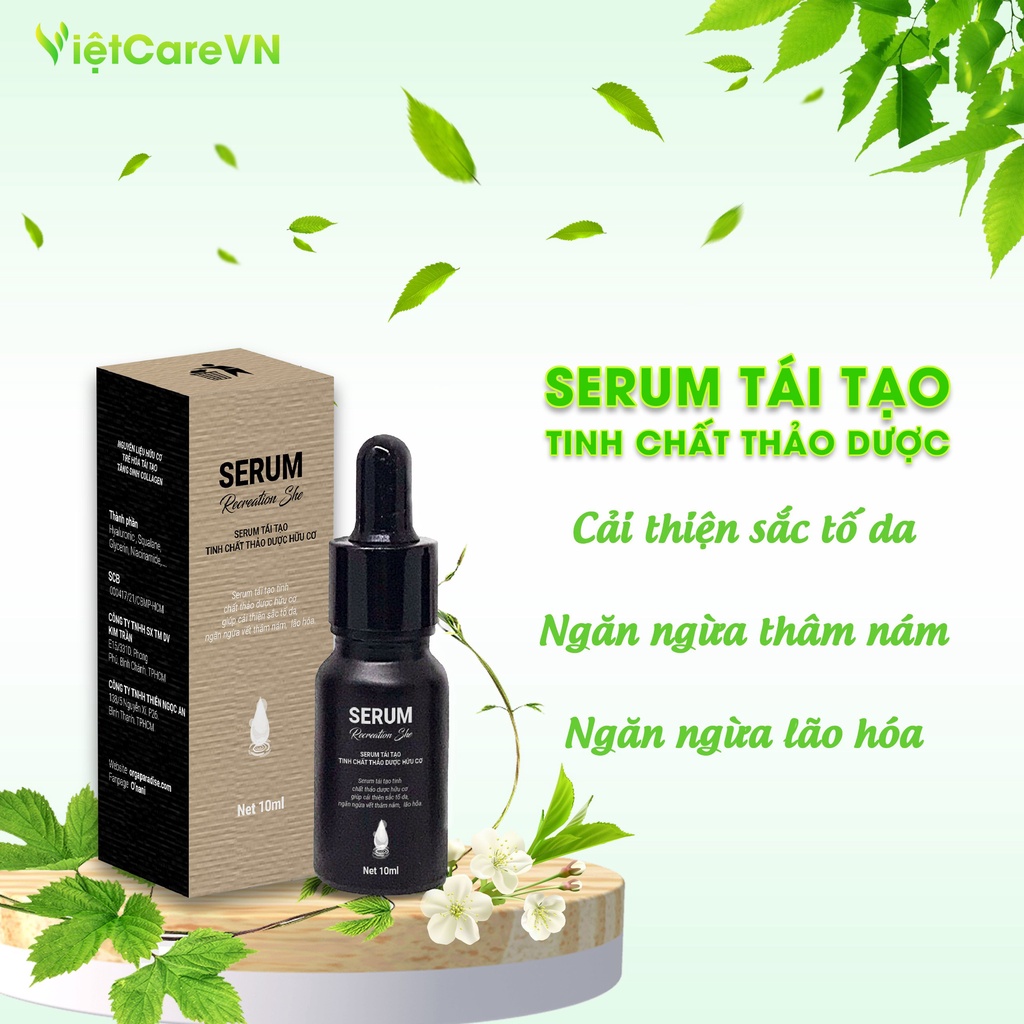SERUM TÁI TẠO DA - ONANI - CẢI THIỆN SẮC TỐ DA - 10ML