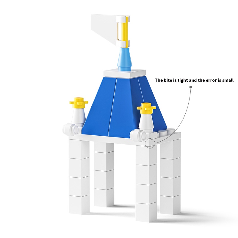 (8742 - 3) Bộ đồ chơi 6ni1 1000 Lâu Đài Màu Hồng Quà Tặng Sinh Nhật Cho Trẻ Bé Gái