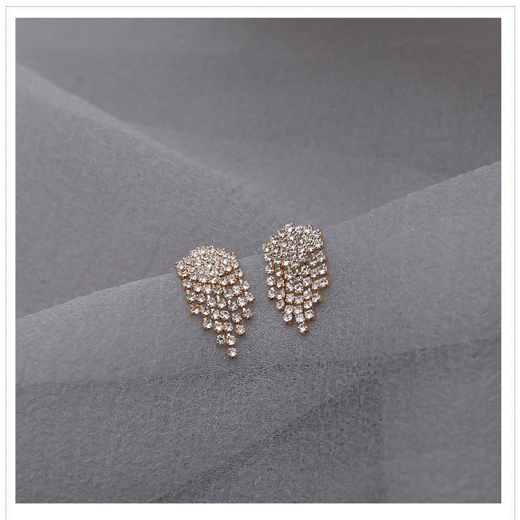 Đôi Bông Tai Dát Đá Thời Trang Cho Nữ
