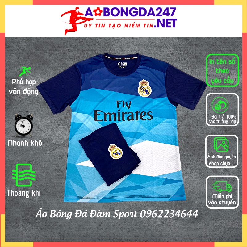 ÁO BÓNG ĐÁ REAL MARED BẢN PLAYER  MẪU MỚI NHẤT 202122 , ÁO ĐÁ BÓNG ĐẸP HÀNG THÁI CAO CẤP- ĐÀM SPORT