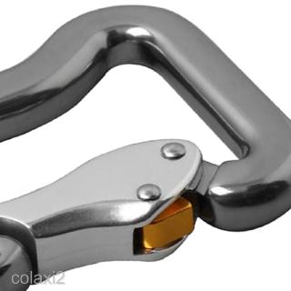 18KN Aviation Aluminum Rock Climbing Carabiner Snap Hook Locking Gate Buckle