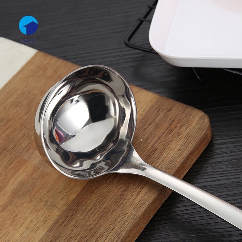 Vá mui múc canh size 23cm inox 304 cao cấp 18/10 sáng bóng