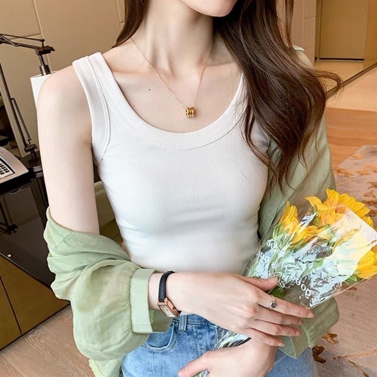 Áo Croptop BA LỖ DÁNG DÀI Nữ Trơn Ôm Body Chất Tốt, Áo CRT Kiểu nữ ôm thun gân mềm mát GOVA