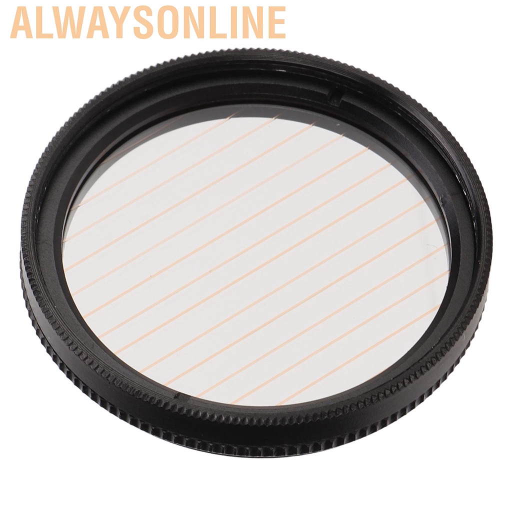 Kính Lọc Hiệu Ứng Streak Anamorphic Tự Nhiên Độ Nét Cao Chống Trầy Xước Màu Vàng Kim Phản Quang Thấp Cho Tv