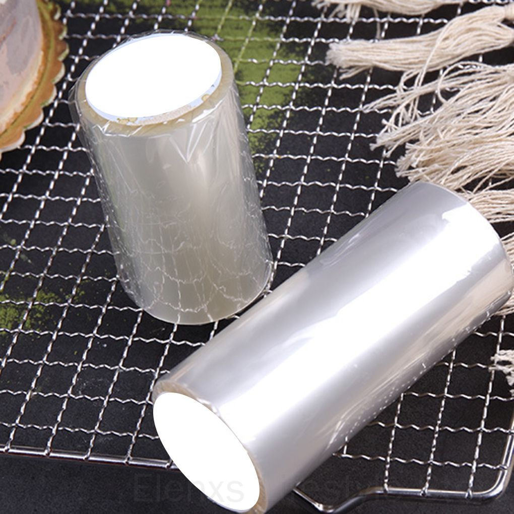 CLEAR Cuộn Băng Dính Trong Suốt Dùng Để Quấn Bảo Vệ Bánh Kem