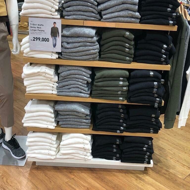 Áo Thun Nam dài tay U ni