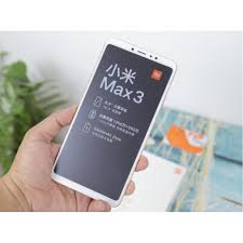 điện thoại Xiaomi Mimax 3 - Xiaomi Mi Max 3 máy 2sim ram 4G rom 64G Chính Hãng, chiến Game siêu mượt