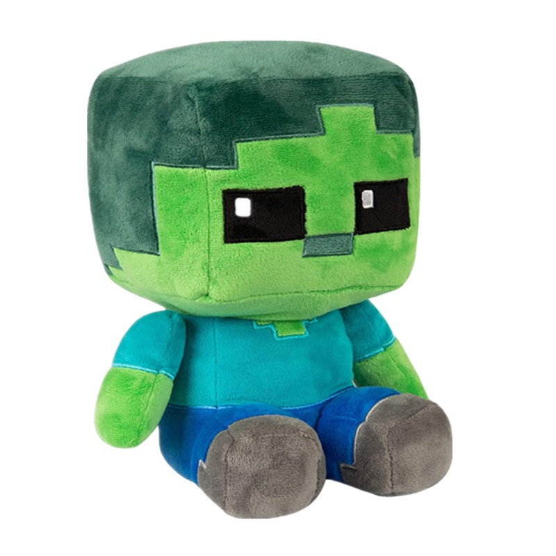 Gấu bông minecraft chibi nhân vật Zombie