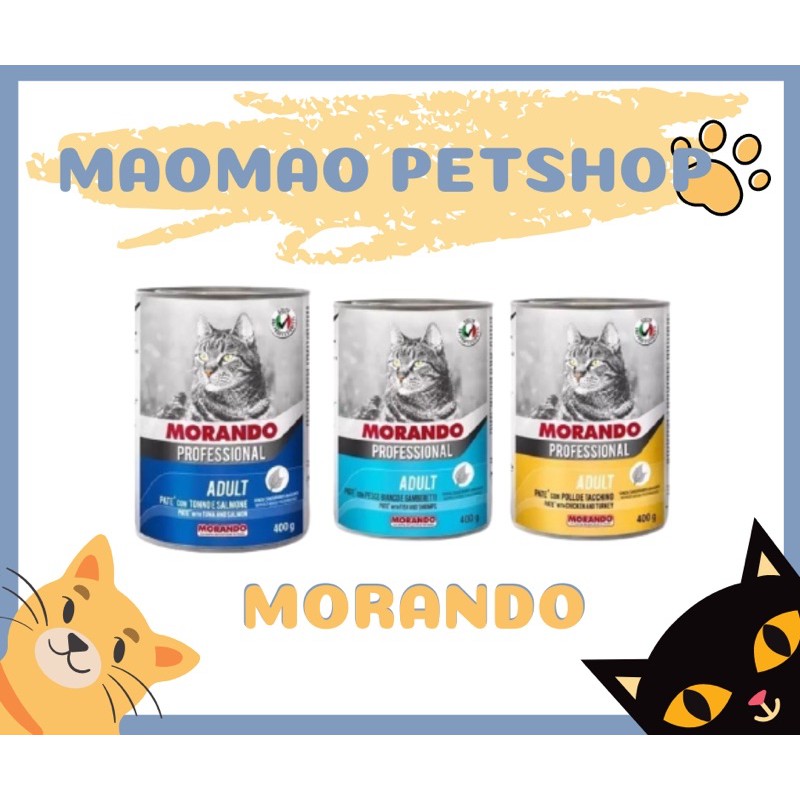 PATE MORANDO dành cho các chiếc mèo 400g