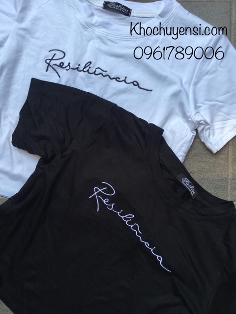 🆙 Áo Croptop Thêu Rút Eo 2 Bên