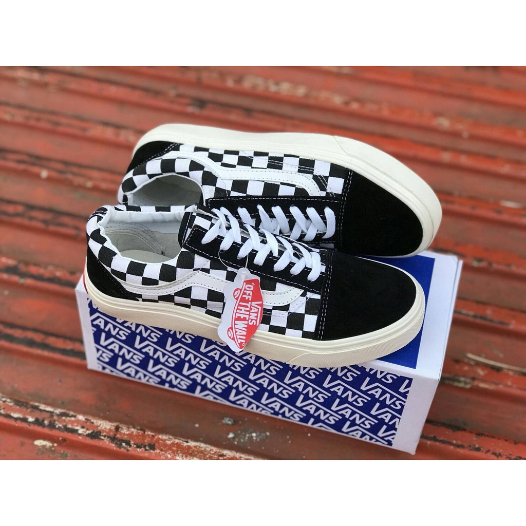 Giày Thể Thao Nam Vans Old Skool Og Họa Tiết Caro