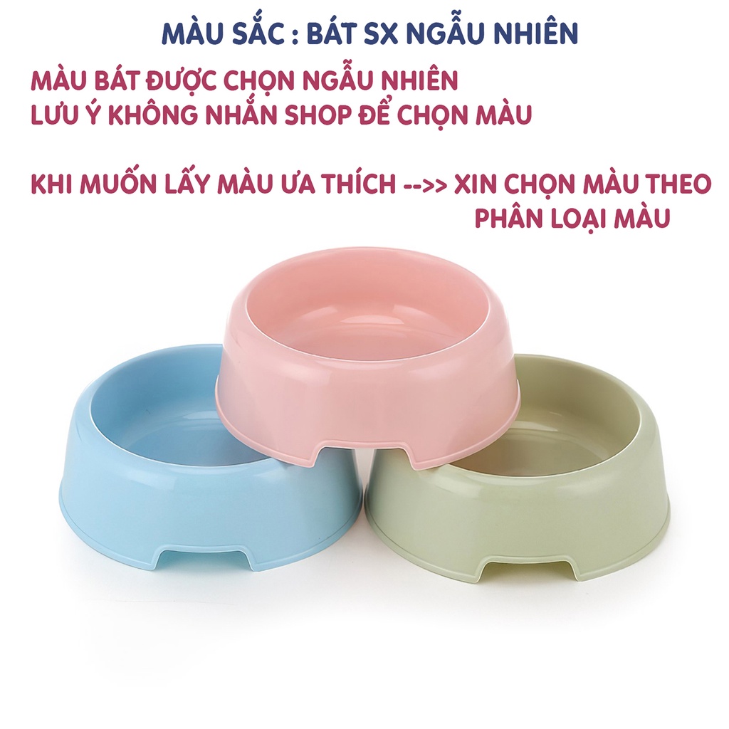 Bát ăn cho mèo cỡ nhỏ bằng nhựa XS D13.9cm Petoka