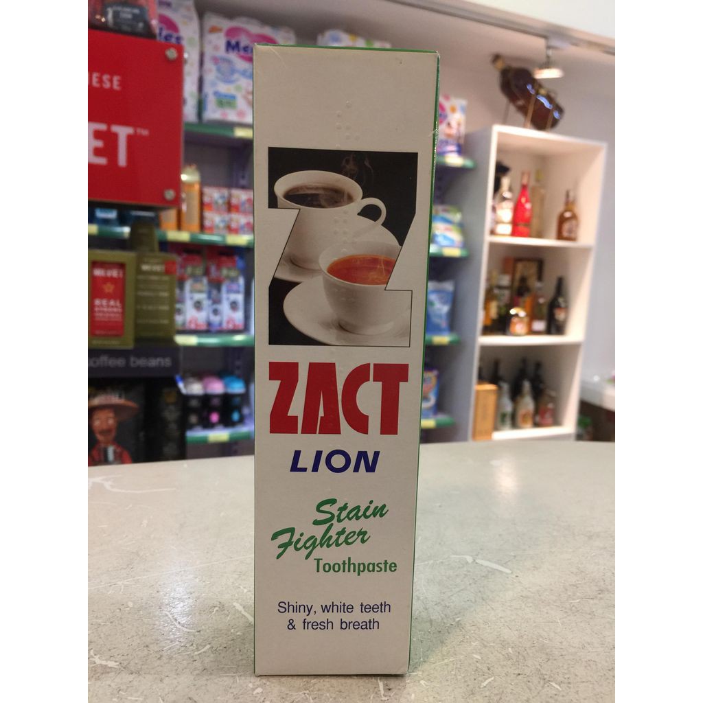 Kem Đánh Răng Dành Cho Người Hút Thuốc Zact Lion 90g