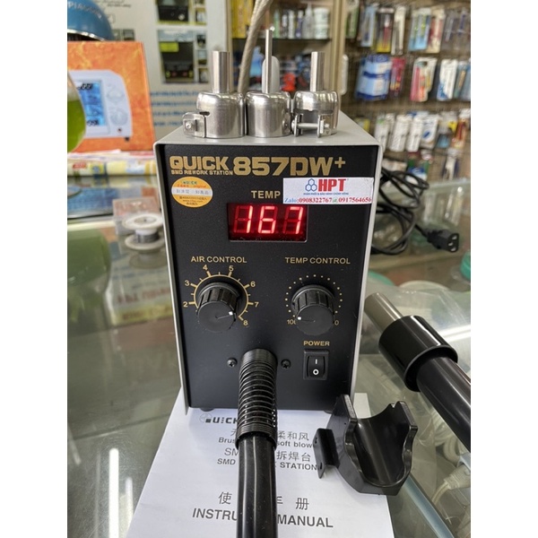 Máy khò Quick857dw+,Quick857dw+ chính hãng