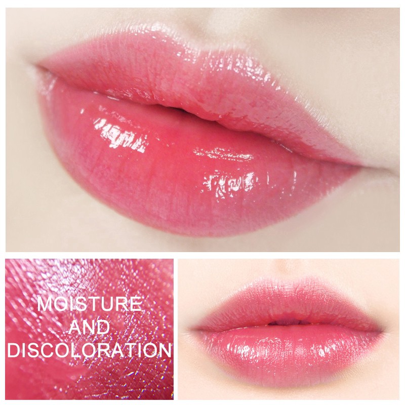 Son dưỡng lô hội Kiss Beauty thay đổi màu môi và chăm sóc môi 2020