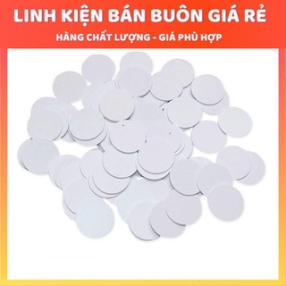 Thẻ RFID 125Khz 25MM,Thẻ RFID S50 13.56Mhz Loại Móc Khóa (Thẻ NFC)