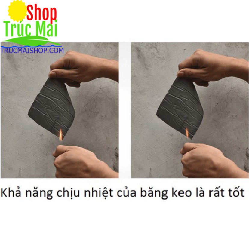 [bảo hành 12 tháng] Băng keo siêu dính chống thấm và chịu nhiệt WaterProof chính hãng nhật bản