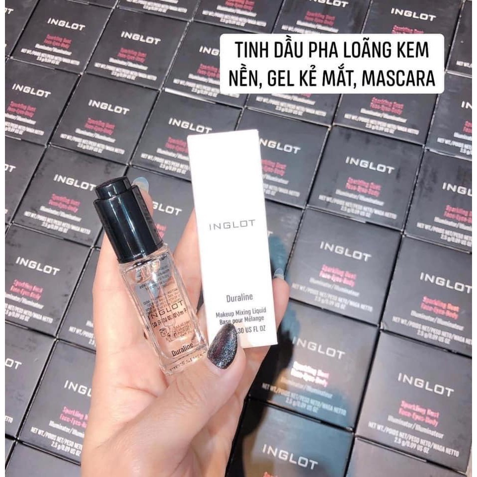 Tinh Dầu Inglot Chuyên dùng cho pha mascara và mĩ phẩm bị khô