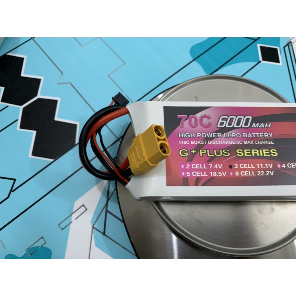 PIN CNHL G+PLUS 6000MAH 3S 70C LIPO BATTERY - Hàng chính hãng 100%, nhập khẩu trực tiếp tại nhà máy
