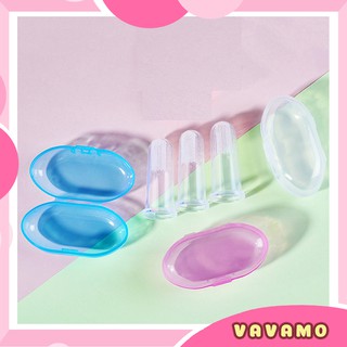 Rơ lưỡi cho trẻ sơ sinh chống đẹn miệng xỏ ngón tiện dụng cao cấp CS01