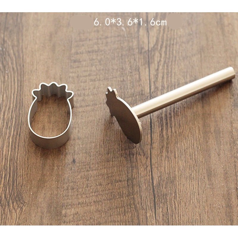 Khuôn bánh dứa Đài Loan 10 cái