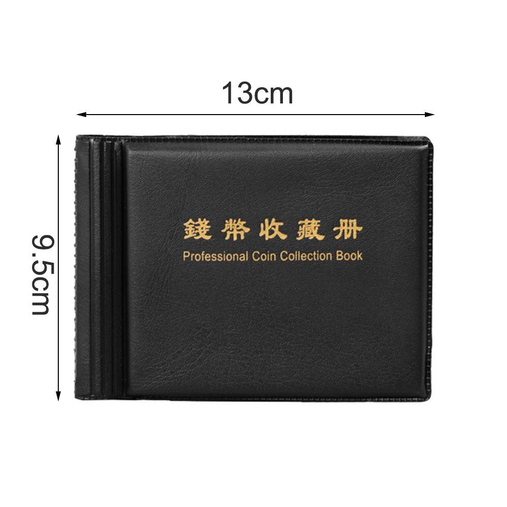 Sách Đựng Tiền Xu Sưu Tầm 10 Trang 60 Ngăn Mini Chất Lượng Cao Giá Đỡ