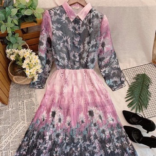 180 đầm voan vintage