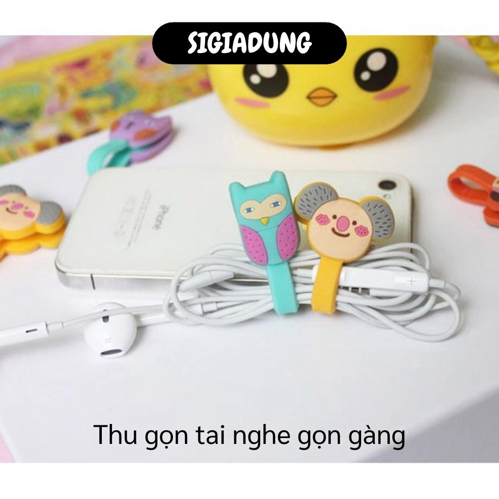 [SGD] Thu gọn dây điện - Combo 2 Dụng Cụ Thu Gọn Dây Điện silicon dài 6,5cm 2705