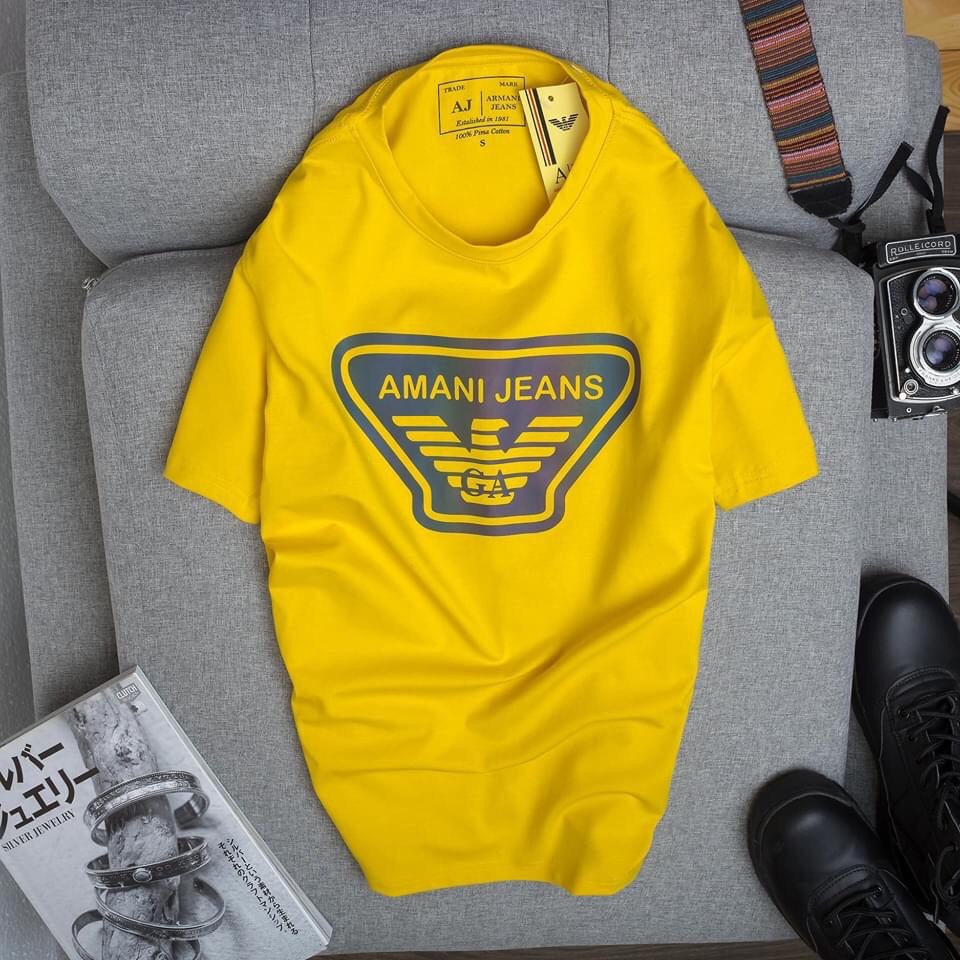 Áo Thun Trơn Form Rộng Chất Thoáng Mát Big Size OverSize Unisex VÀNG TỪ S TỚI 3XL, - NGOẠI STORE