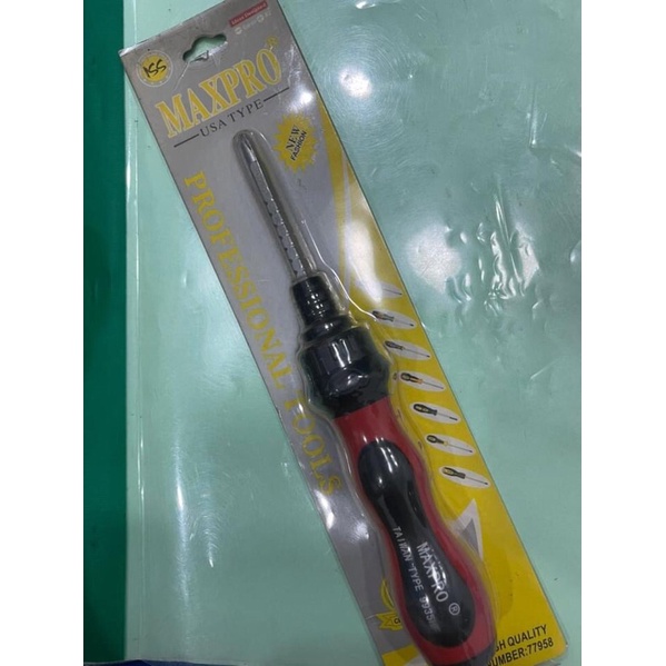 Tua Vít Tăng Đưa 2 Đầu Xoay Tự Động MAXPRO
