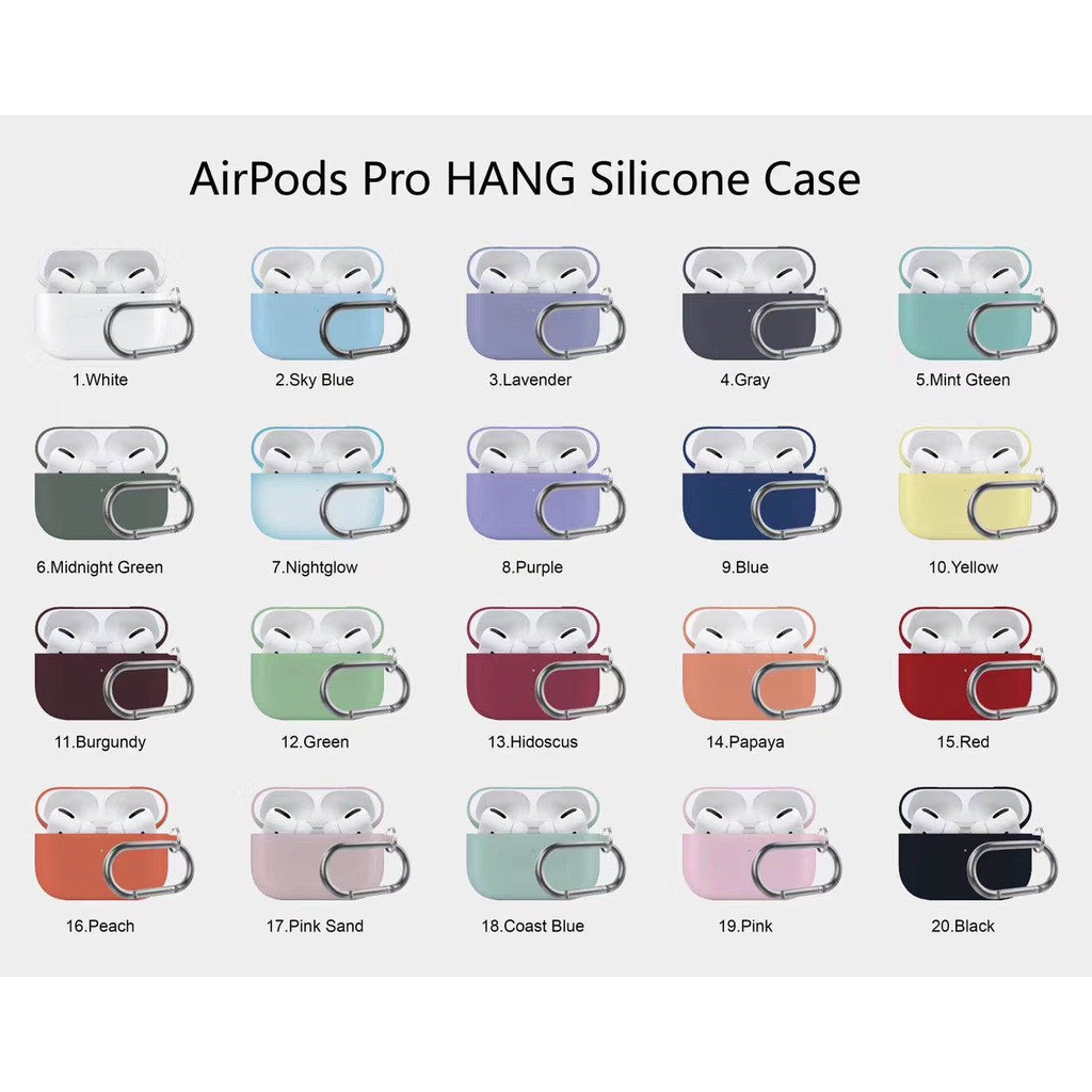 Vỏ hộp silicon bảo vệ cho AirPods 1 | 2