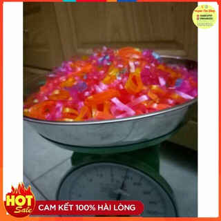 Bịch 100g chun buộc tóc cho bé - 100 gam chun buộc tóc