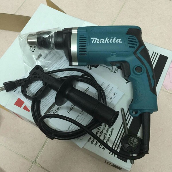 Máy khoan bê tông tốc độ cao 13 ly Makita HP1630 - Máy khoan đục bê tông búa- Máy Bắt Vít