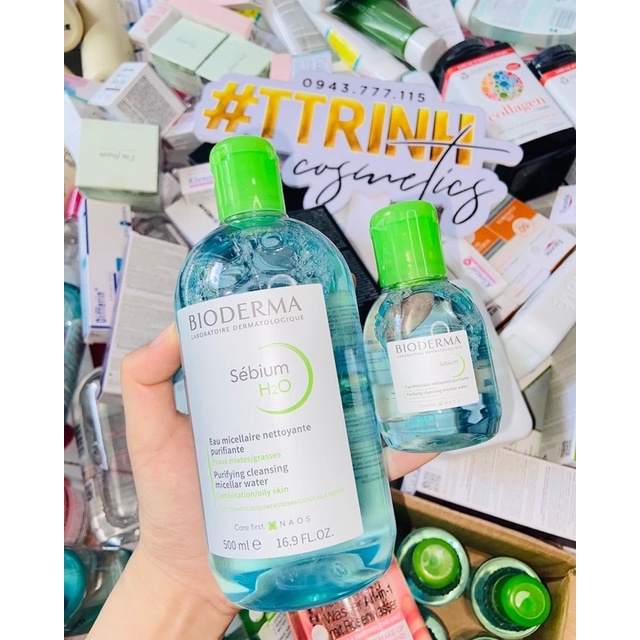 Nước tẩy trang Bio.der.ma Xanh Sébium H2O - Hồng Sensibio H2O | BigBuy360 - bigbuy360.vn