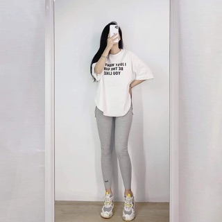 Q1151 Quần legging len tăm
